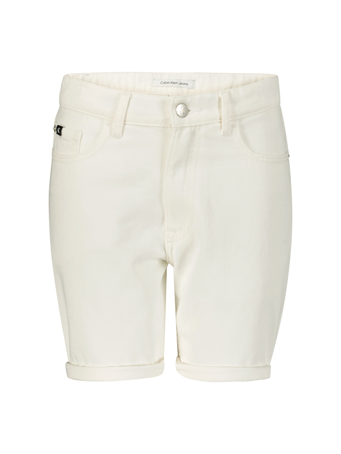 Calvin Klein Kids Shorts White Denim Regular White in White 1715869890-6909202817-4.jpg | NICKIS.com