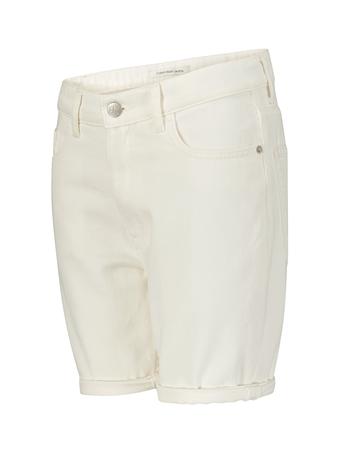 Calvin Klein Kids Shorts White Denim Regular White in White 1715869891-6909202817-5.jpg | NICKIS.com