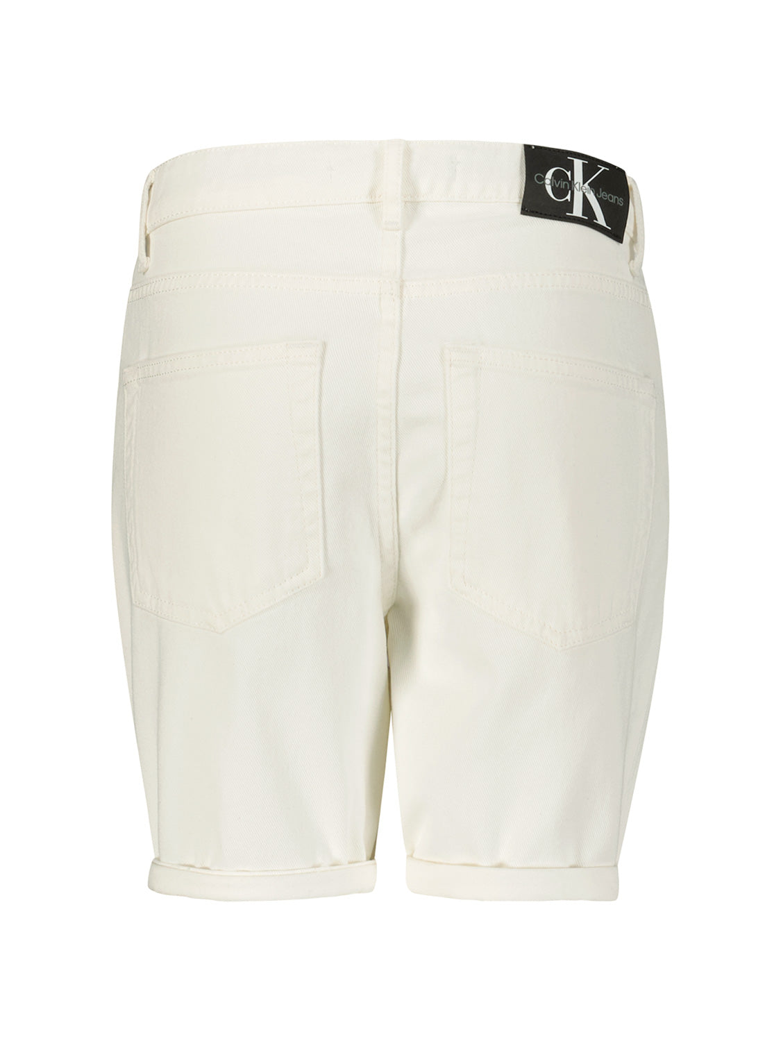 Calvin Klein Kids Shorts White Denim Regular White in White 1715869892-6909202817-6.jpg | NICKIS.com