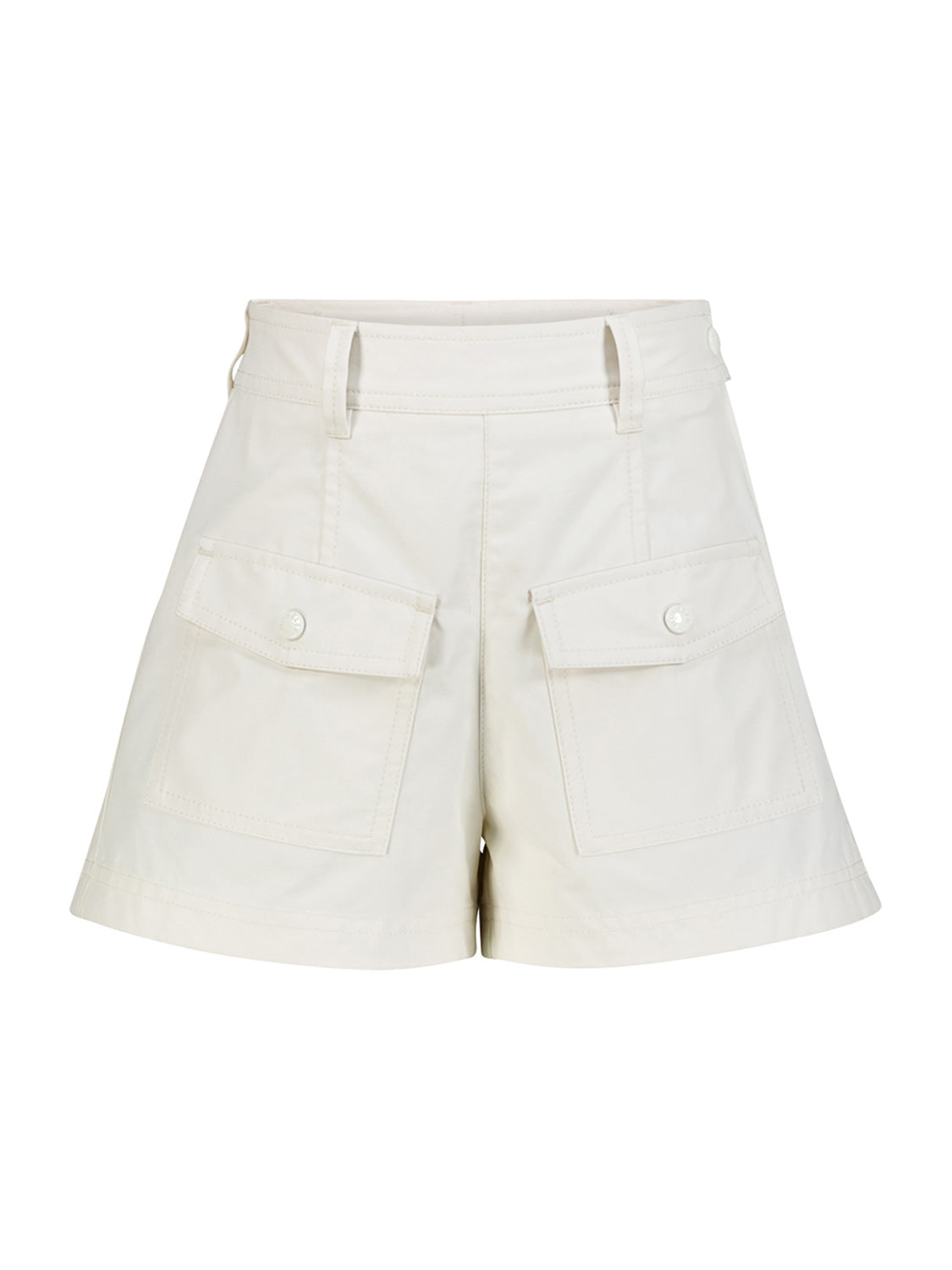 Moncler Enfant Kids Shorts Ivory in Ivory 1717491616-6900000207-1.jpg | NICKIS.com