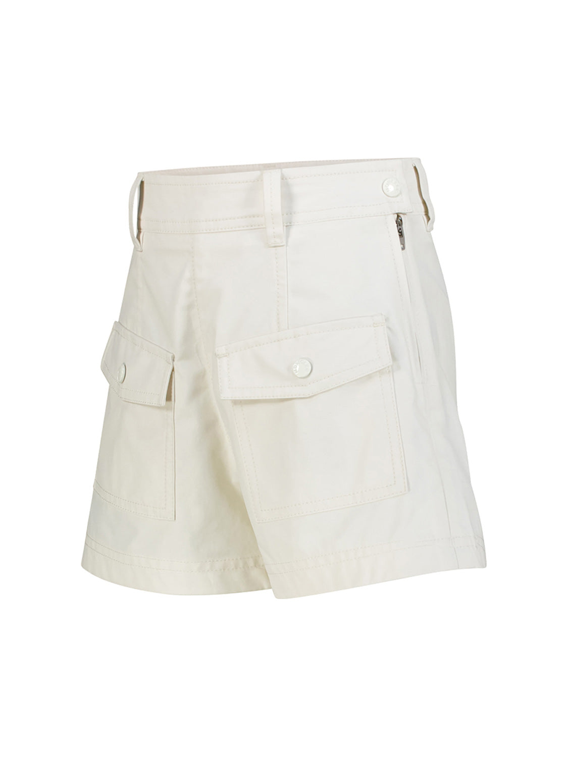 Moncler Enfant Kids Shorts Ivory in Ivory 1717491617-6900000207-4.jpg | NICKIS.com