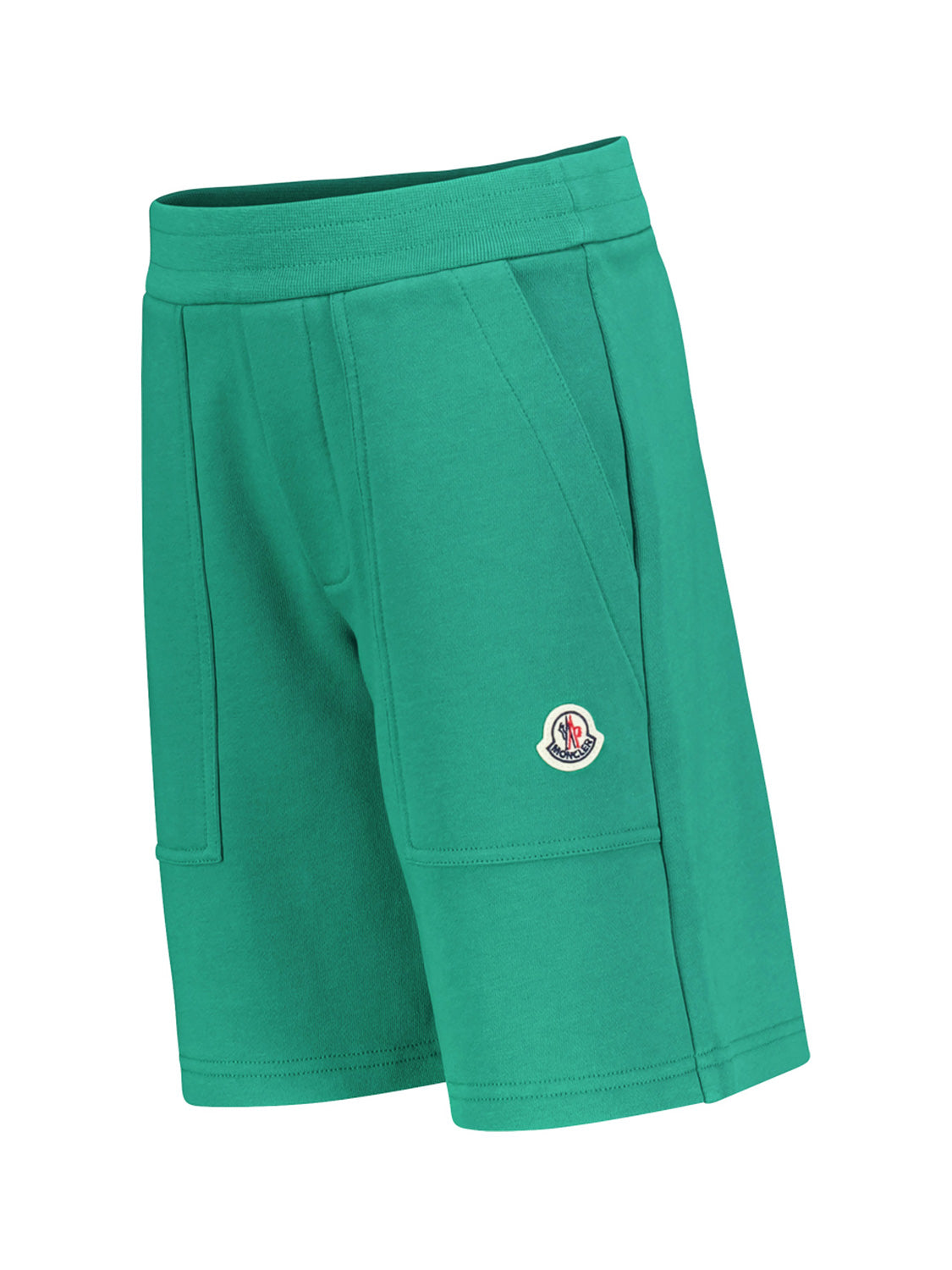 Moncler Enfant Kids Sweatshorts Green in Green 1717491622-6900000261-4.jpg | NICKIS.com