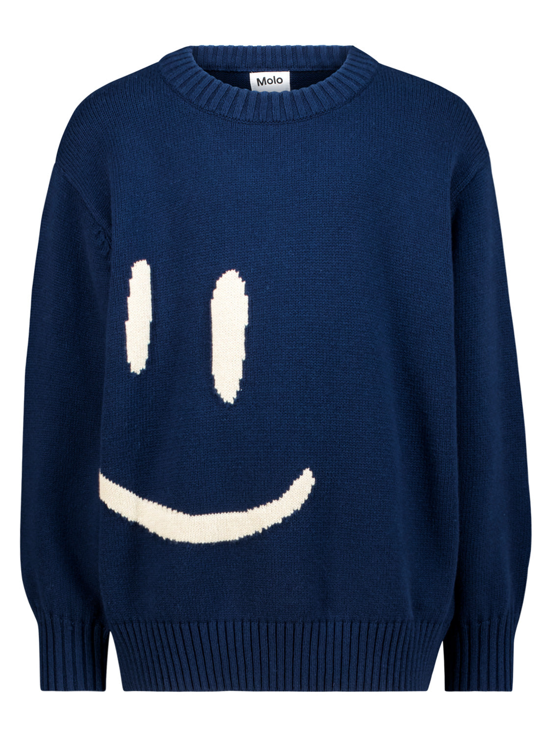 Molo Kids Sweaters Bello Navy in Navy 1718791520-7000426324-1.jpg | NICKIS.com