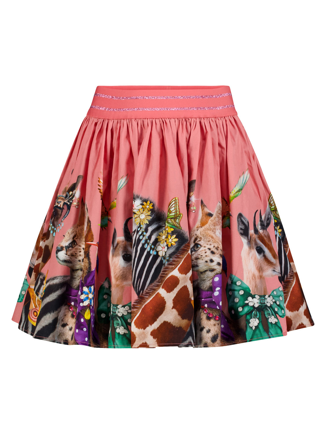 Molo Kids skirt Brenda Coral in Coral 1718791548-7001911489-1.jpg | NICKIS.com