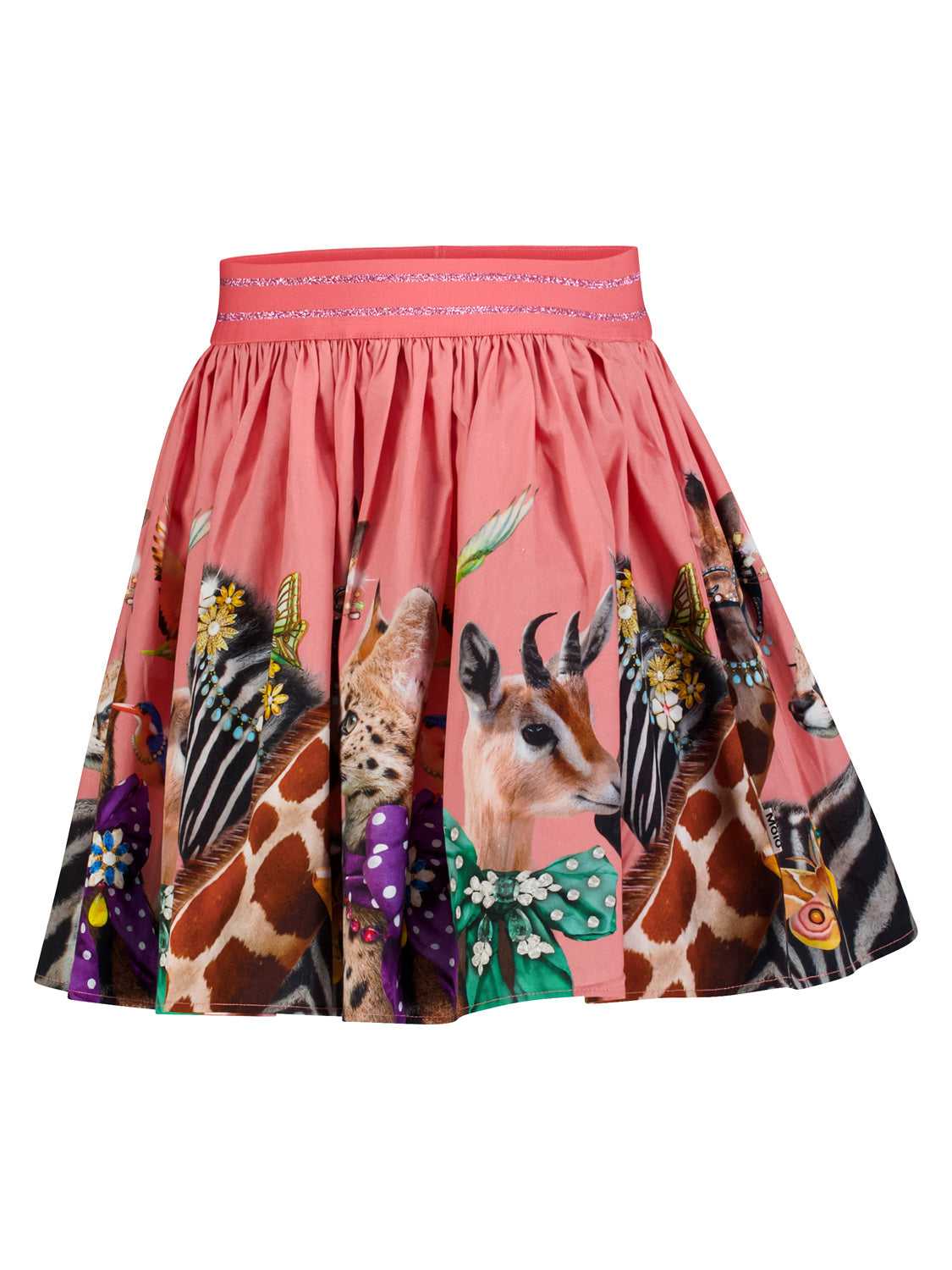 Molo Kids skirt Brenda Coral in Coral 1718791549-7001911489-4.jpg | NICKIS.com