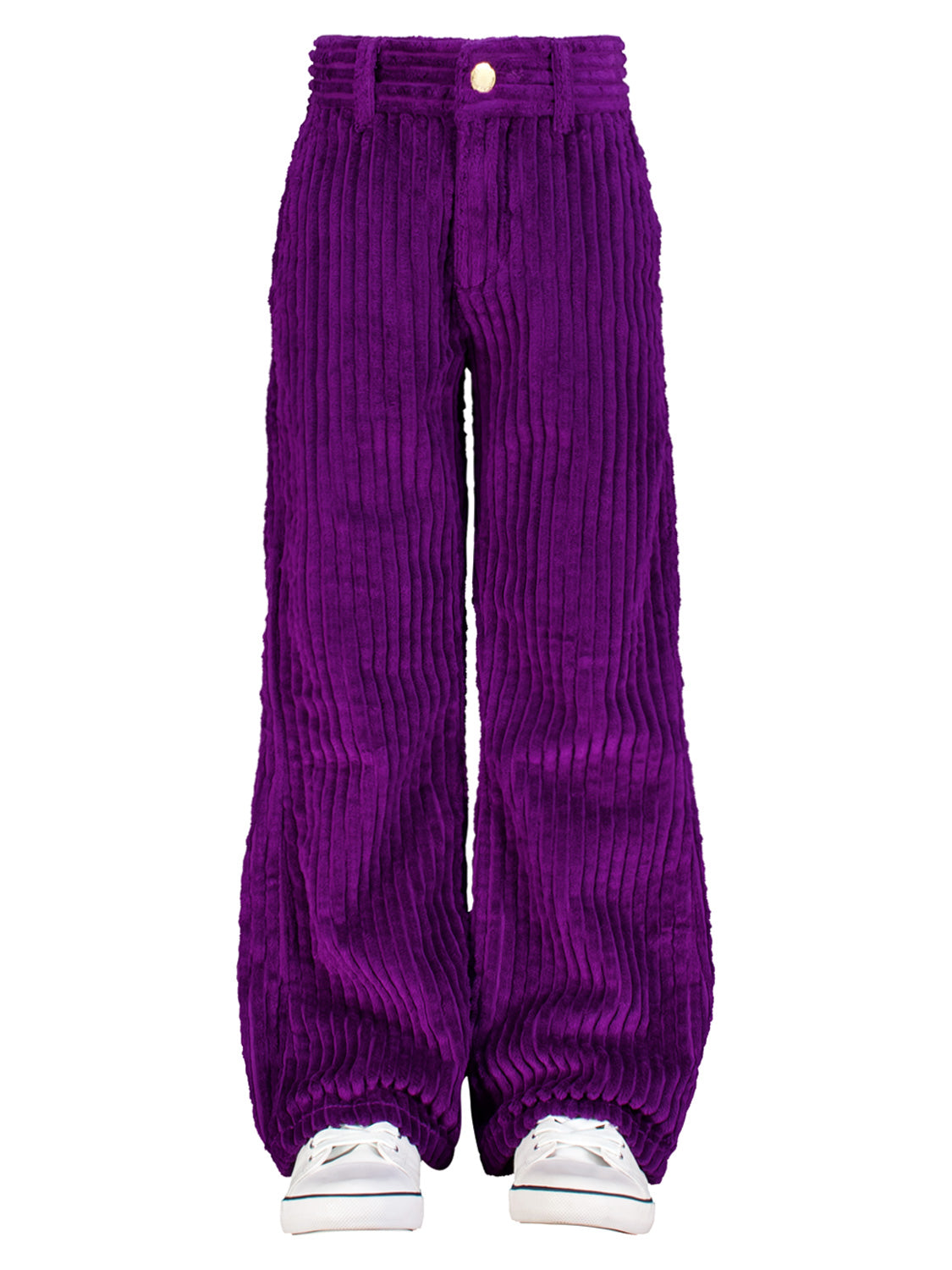 Molo Kids Corduroy Trousers Aida Purple in Purple 1718791684-7005945389-4.jpg | NICKIS.com