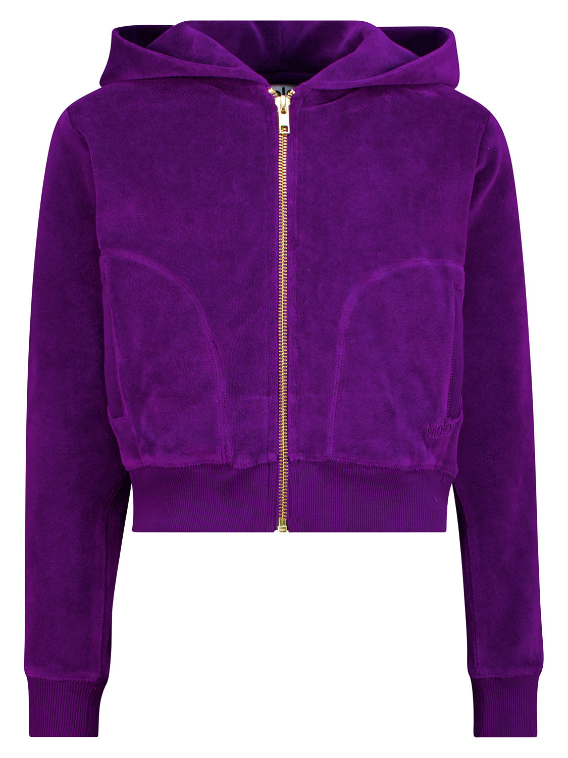 Molo Kids Sweat Jacket Milla Purple in Purple 1718791702-7007422603-1.jpg | NICKIS.com