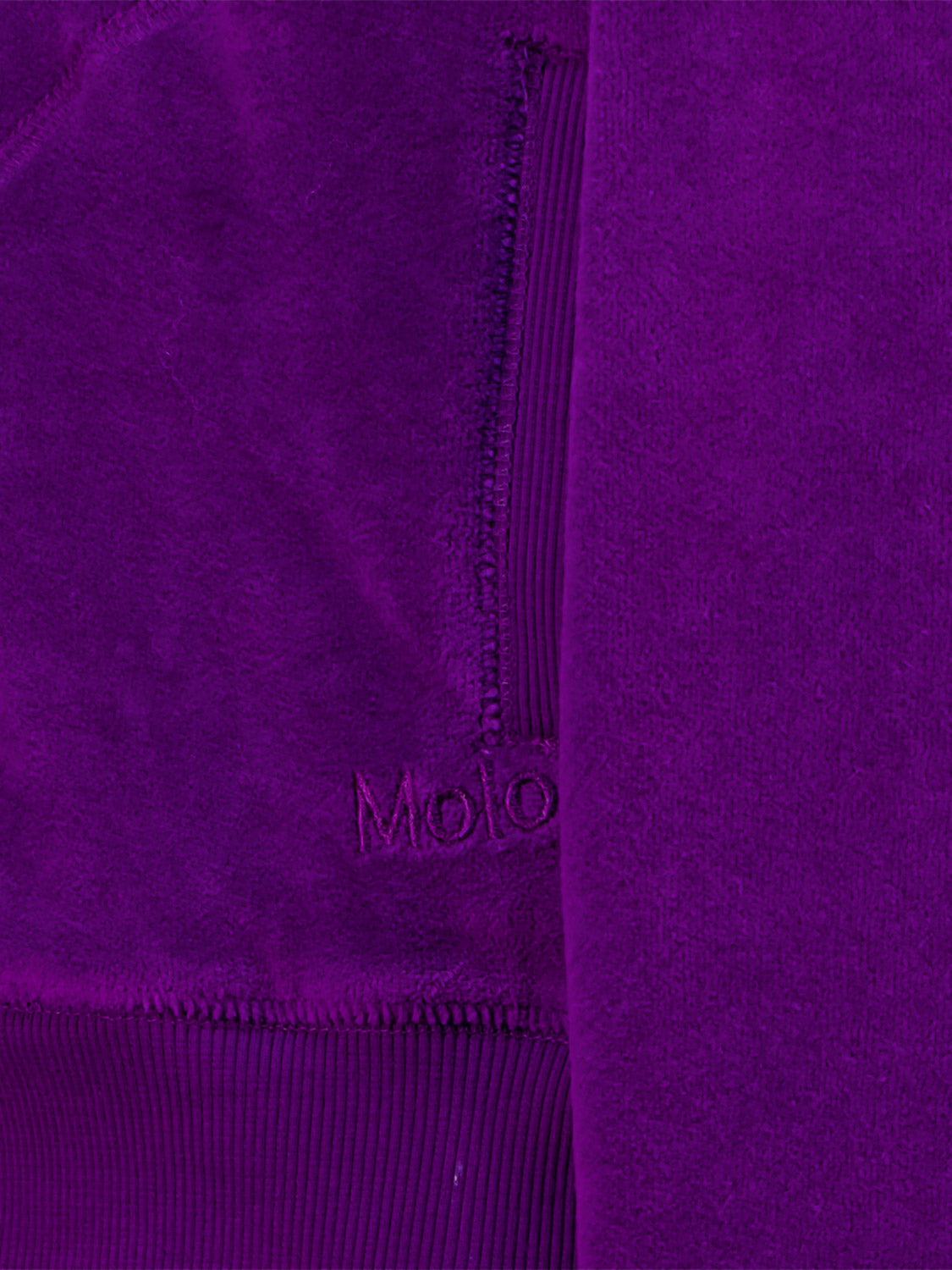 Molo Kids Sweat Jacket Milla Purple in Purple 1718791705-7007422603-7.jpg | NICKIS.com