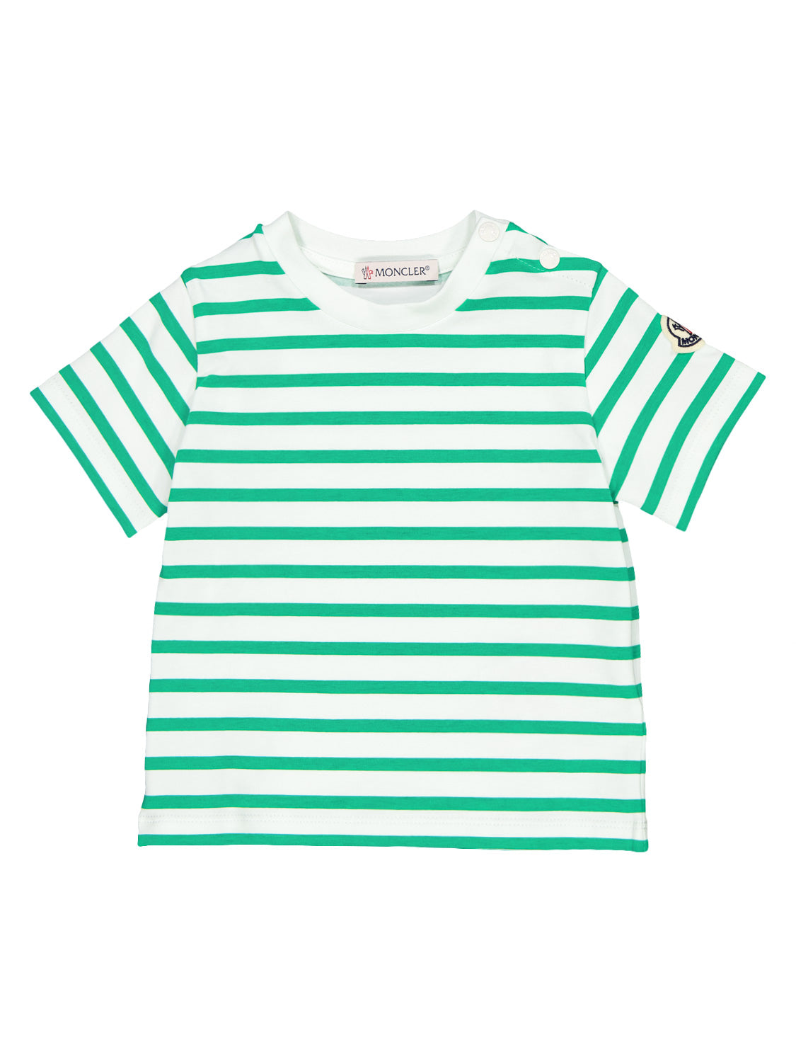 Moncler Enfant Kids t-shirt White in White 1718803693-6900000132-1.jpg | NICKIS.com