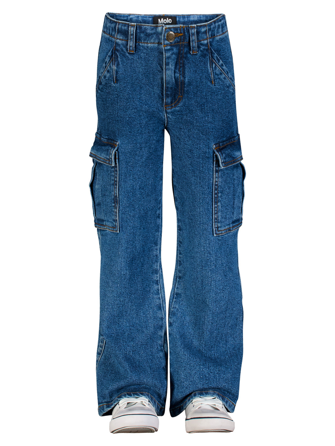 Molo Kids jeans Addy Blue in Blue 1725352734-7003227889-4.jpg | NICKIS.com