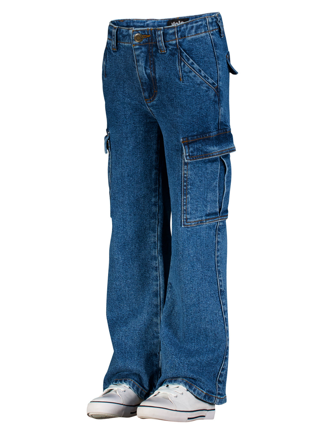 Molo Kids jeans Addy Blue in Blue 1725352734-7003227889-5.jpg | NICKIS.com