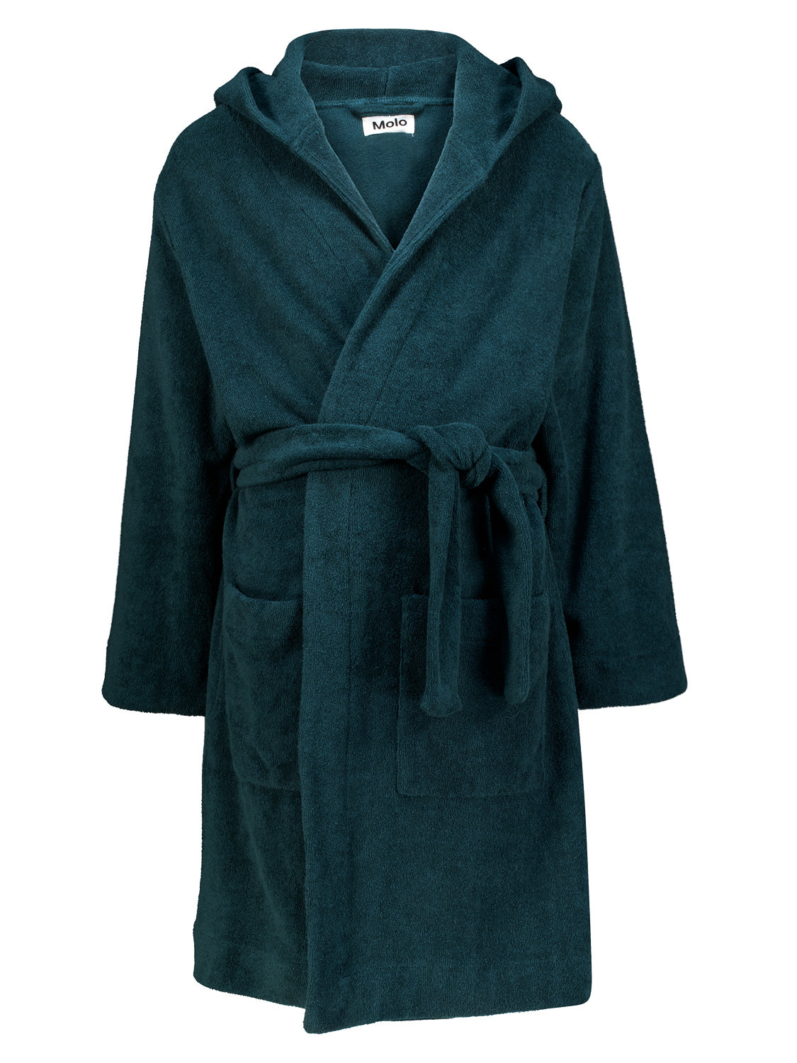 Molo Kids bathrobe Wyn Green in Green 1725352740-7003596917-1.jpg | NICKIS.com