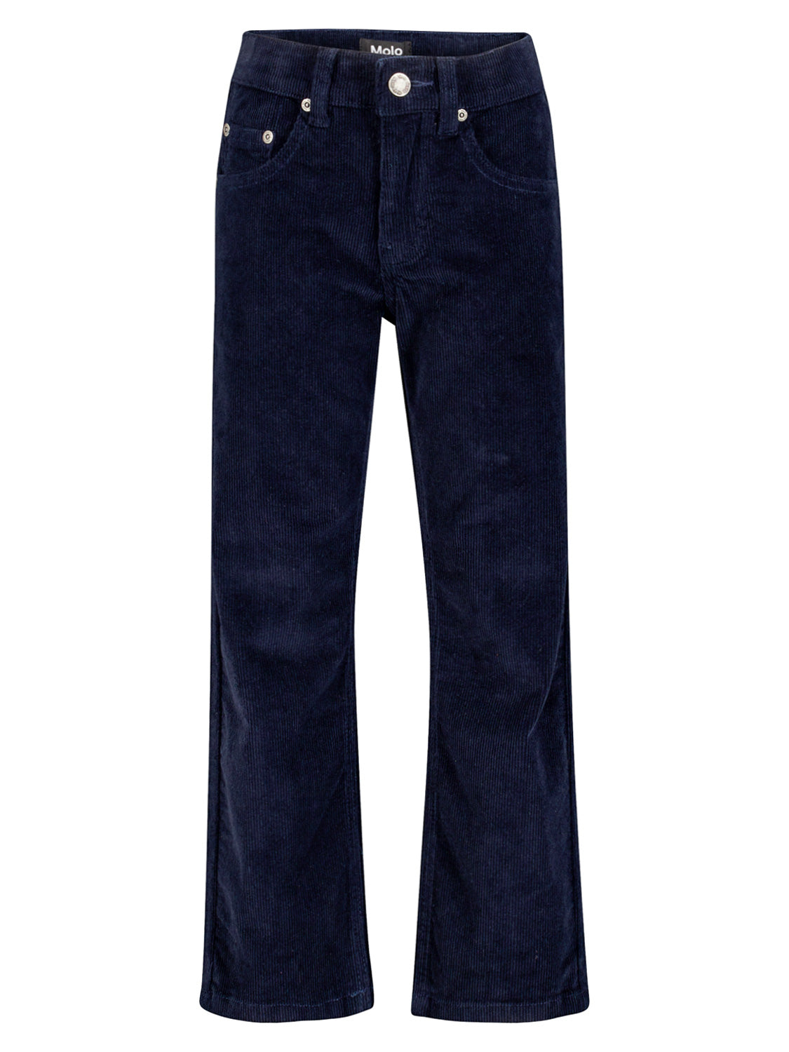 Molo Kids Corduroy Trousers Andy Navy in Navy 1725359405-7009515411-1.jpg | NICKIS.com