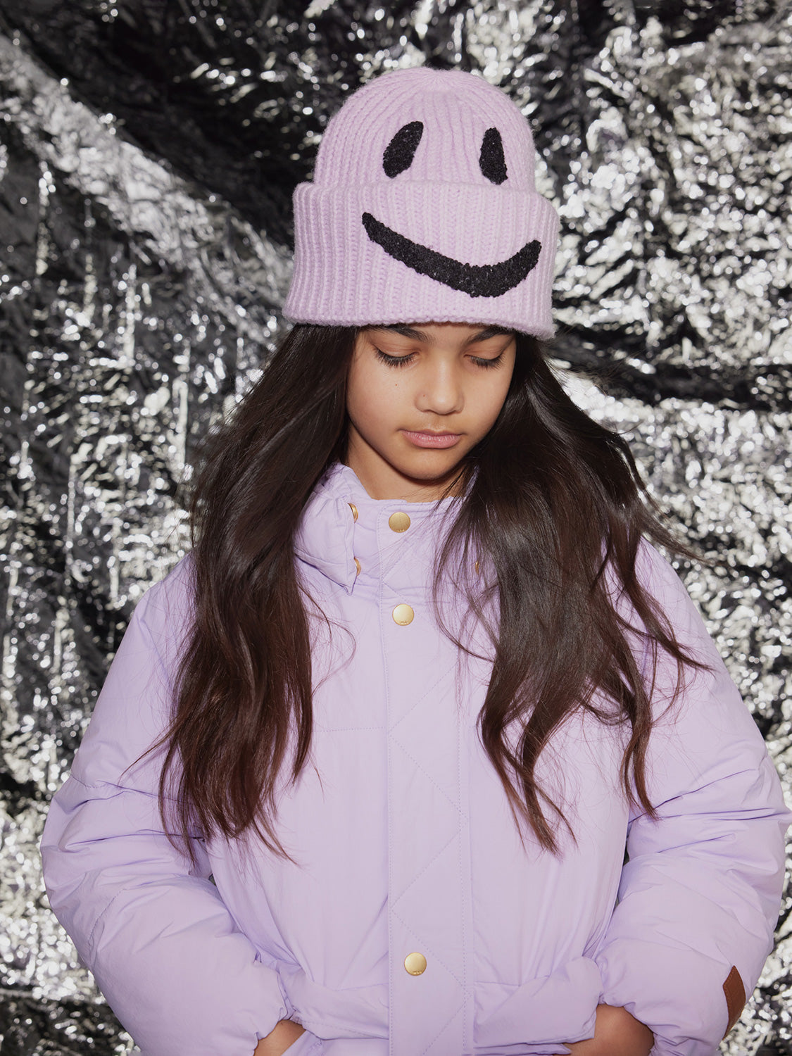 Molo Kids beanie Kim Lilac in Lilac 1725447278-7006755261-2.jpg | NICKIS.com