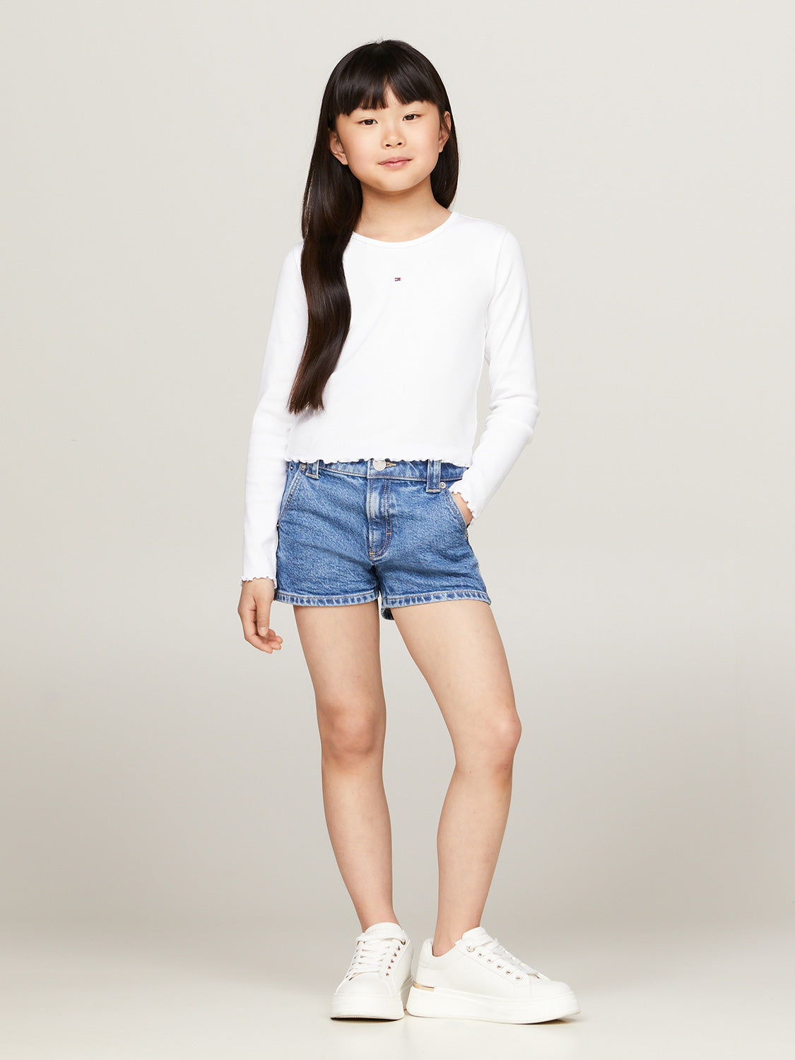 Tommy Hilfiger Kids long-sleeve White in White 1725448173-6803505937-2.jpg | NICKIS.com