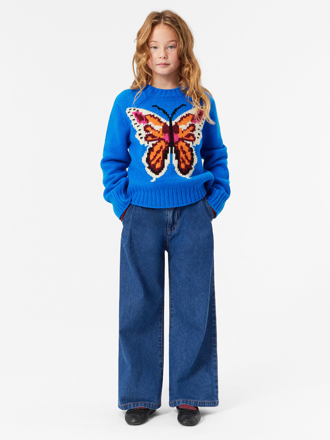 Molo Kids Sweaters Gulda Blue in Blue 1725448206-7000200467-2.jpg | NICKIS.com