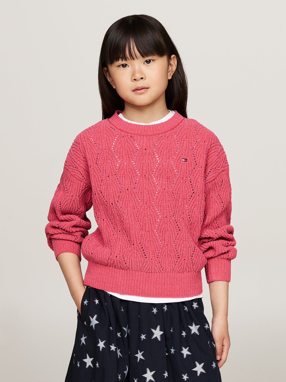 Tommy Hilfiger Kids Sweaters Coral in Coral 1725448207-7000217925-2.jpg | NICKIS.com