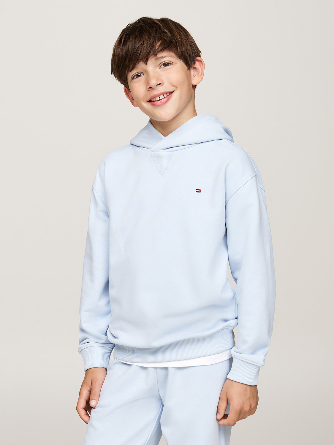 Tommy Hilfiger Kids hoodie Light Blue in Light Blue 1725448247-7000948853-2.jpg | NICKIS.com