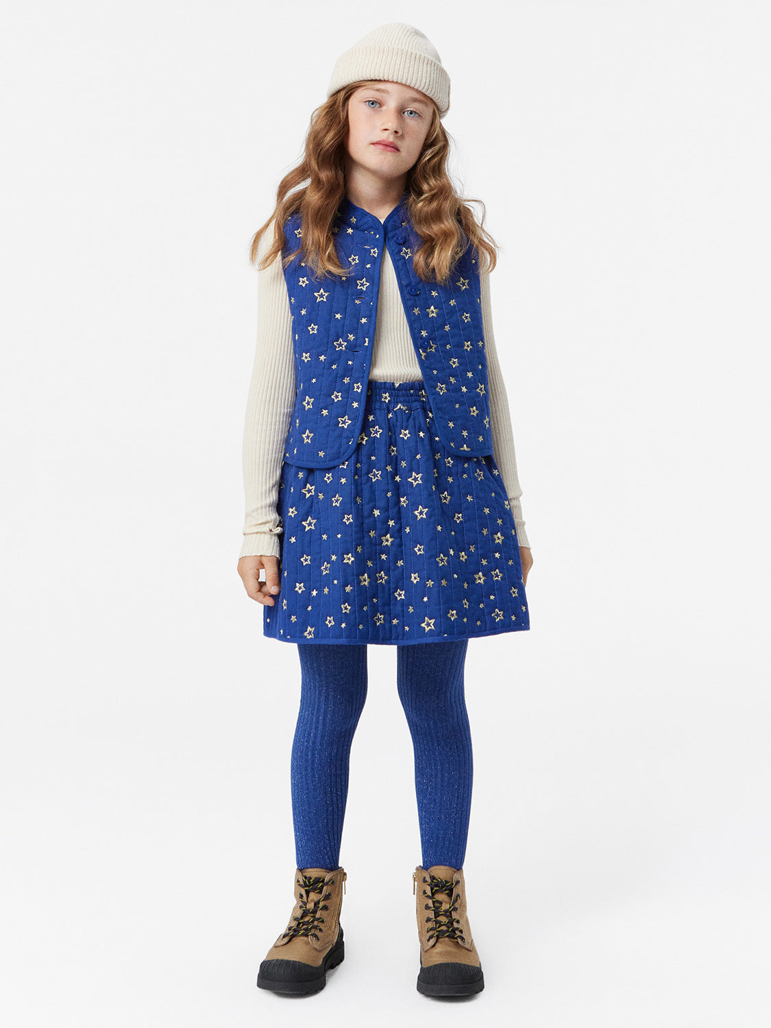 Molo Kids tights Glitter Blue in Blue 1725448252-7002324373-9.jpg | NICKIS.com