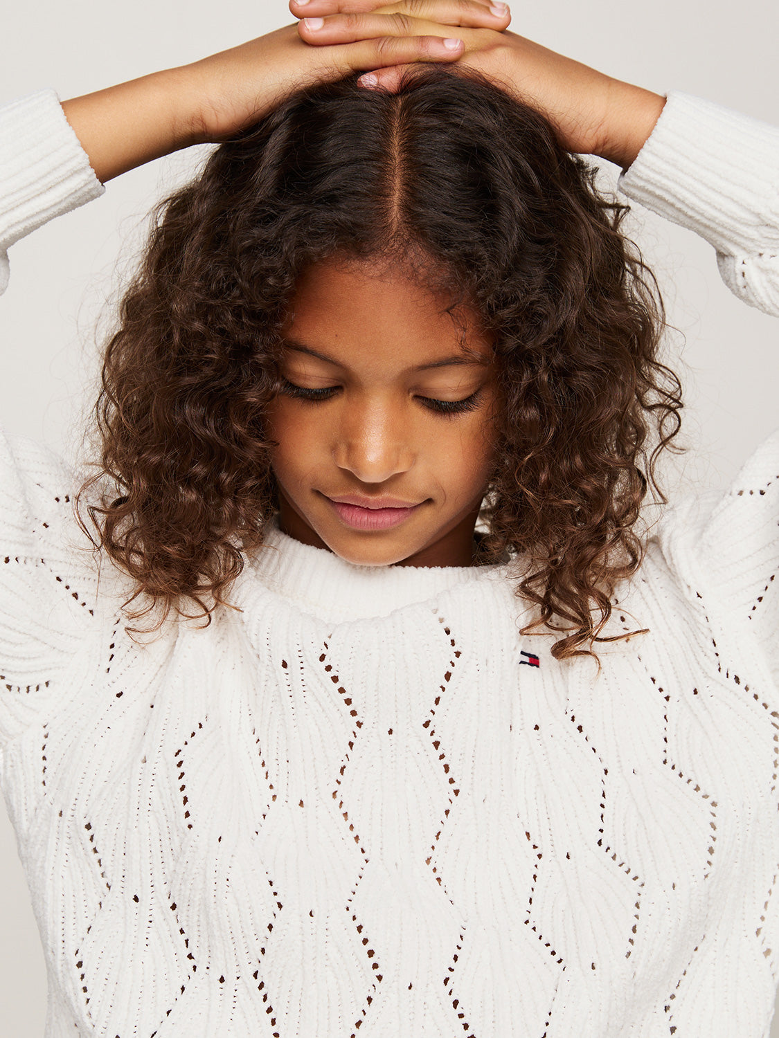 Tommy Hilfiger Kids Sweaters White in White 1725448260-7002935748-9.jpg | NICKIS.com