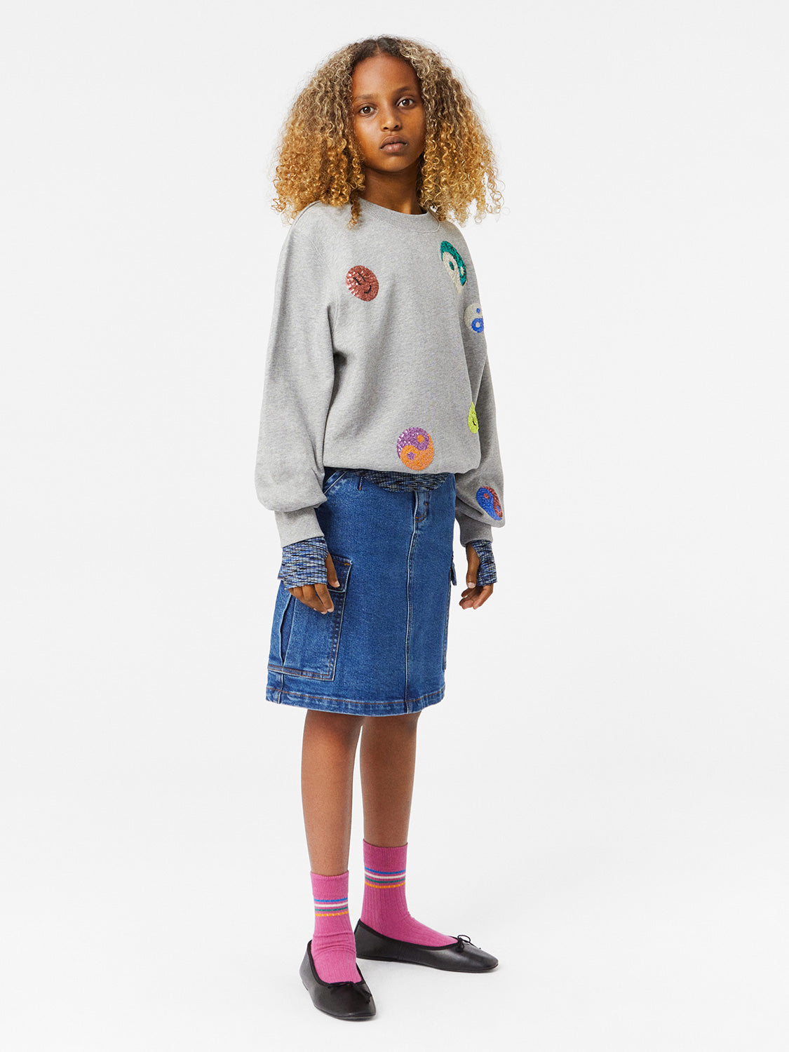 Molo Kids skirt Belli Blue in Blue 1725448261-7003092879-2.jpg | NICKIS.com