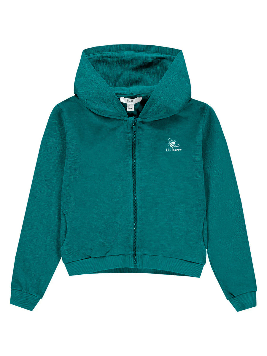 ESPRIT Mädchen Strickjacke – Langarm, Aus 78 % Baumwolle & 22 % Polyester – Bequem & Pflegeleicht