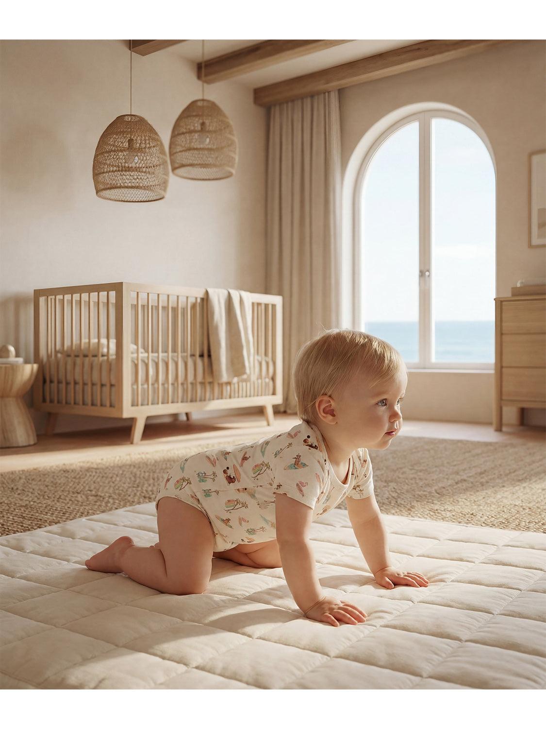 Baby Bodysuit Beach