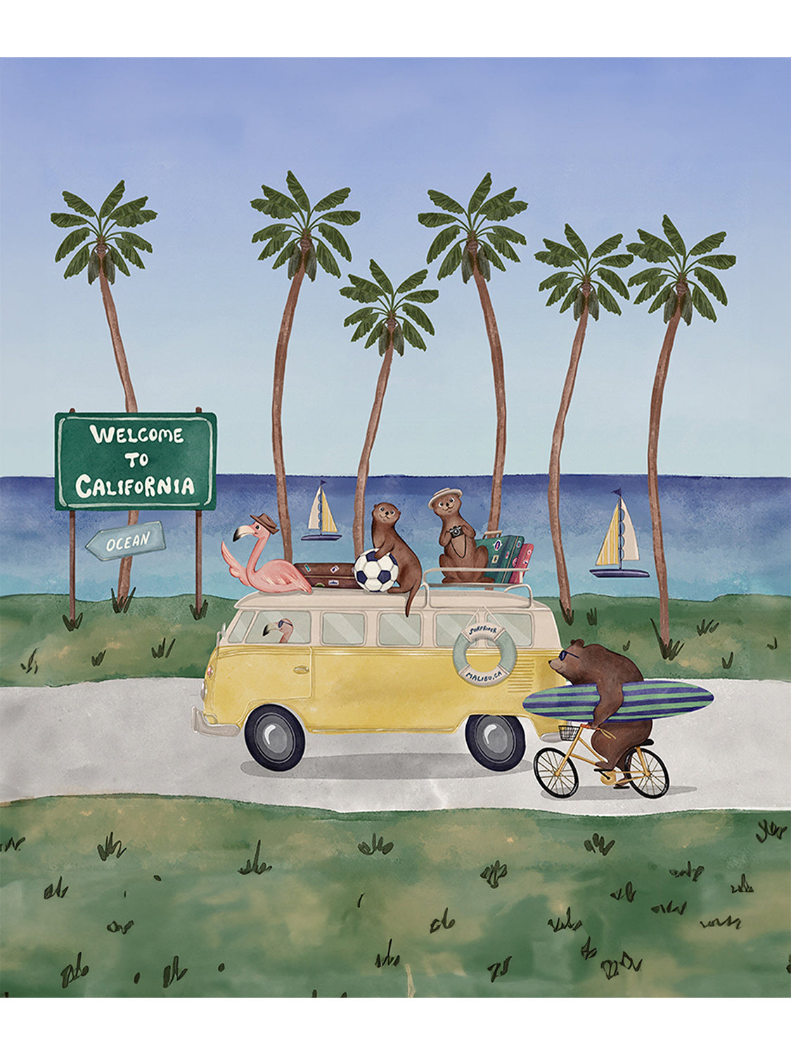 Baby Beanie Road Trip