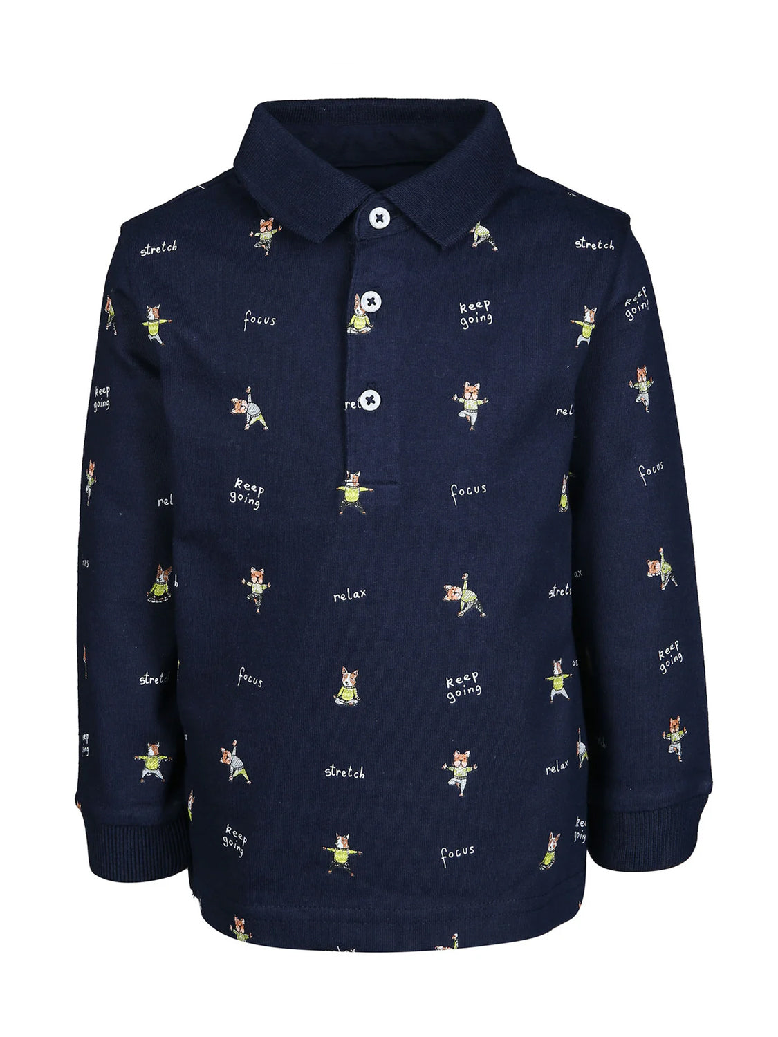 Polo Shirt Marineblau