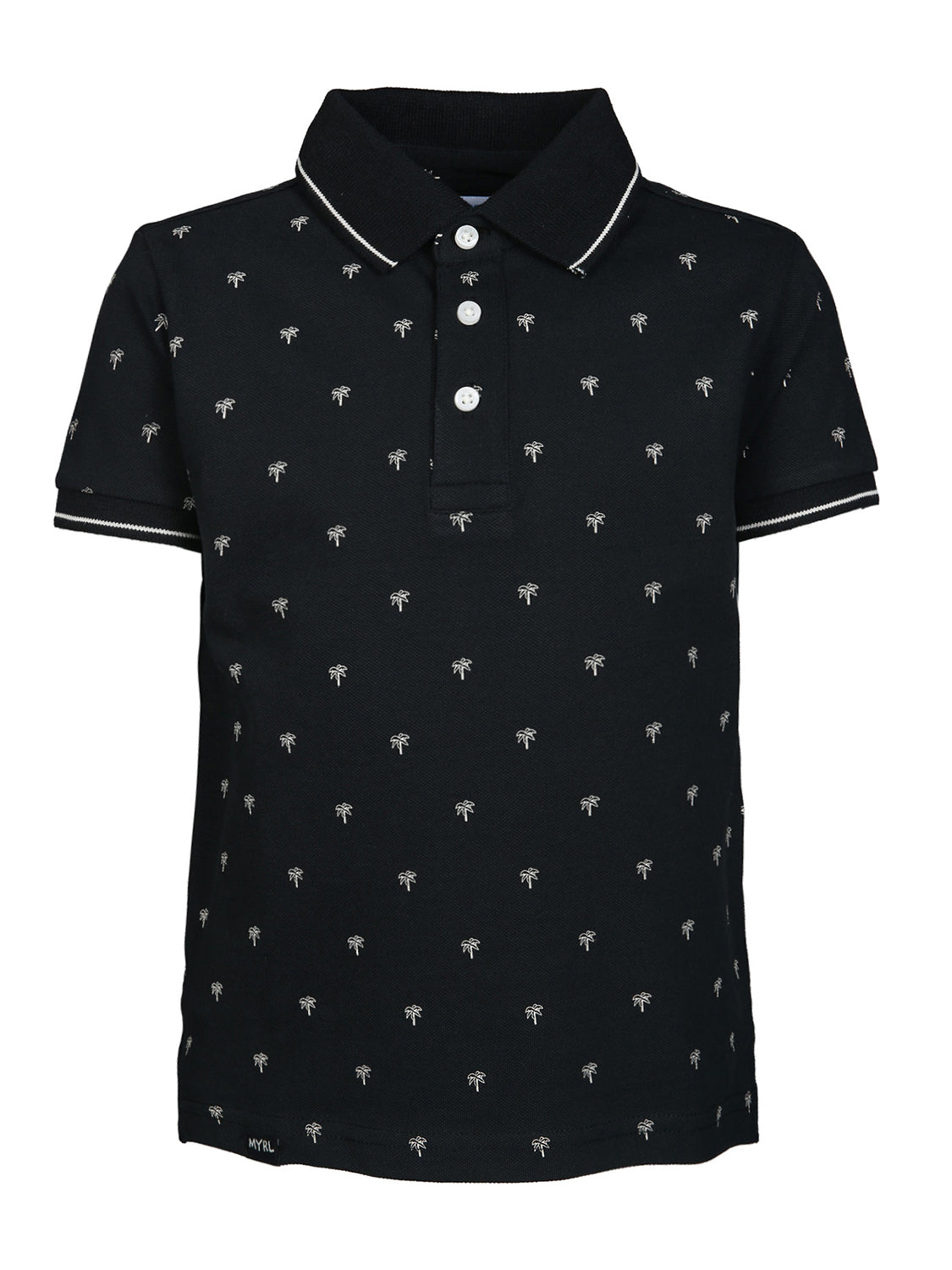 Polo Shirt Schwarz