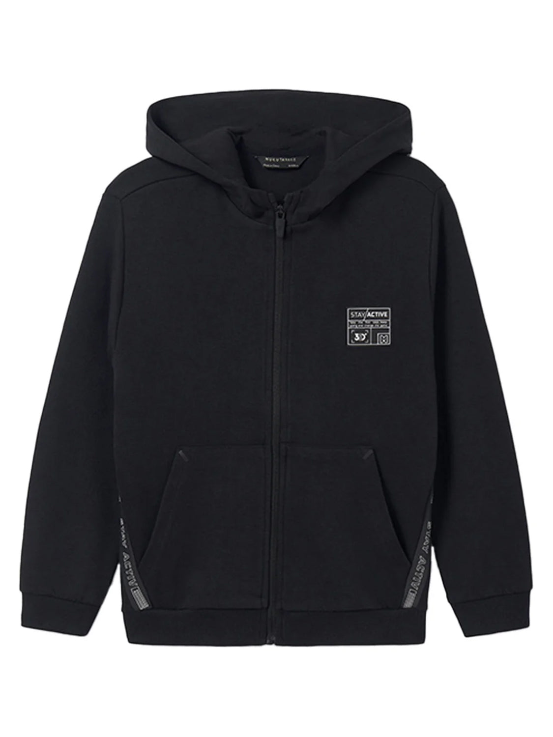Sweatjacke Schwarz