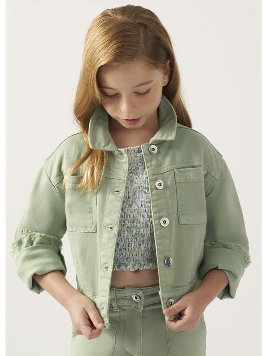 Mayoral Jeansjacke Für Baby-Mädchen - Halb Jacke Frühling/Sommer 2025