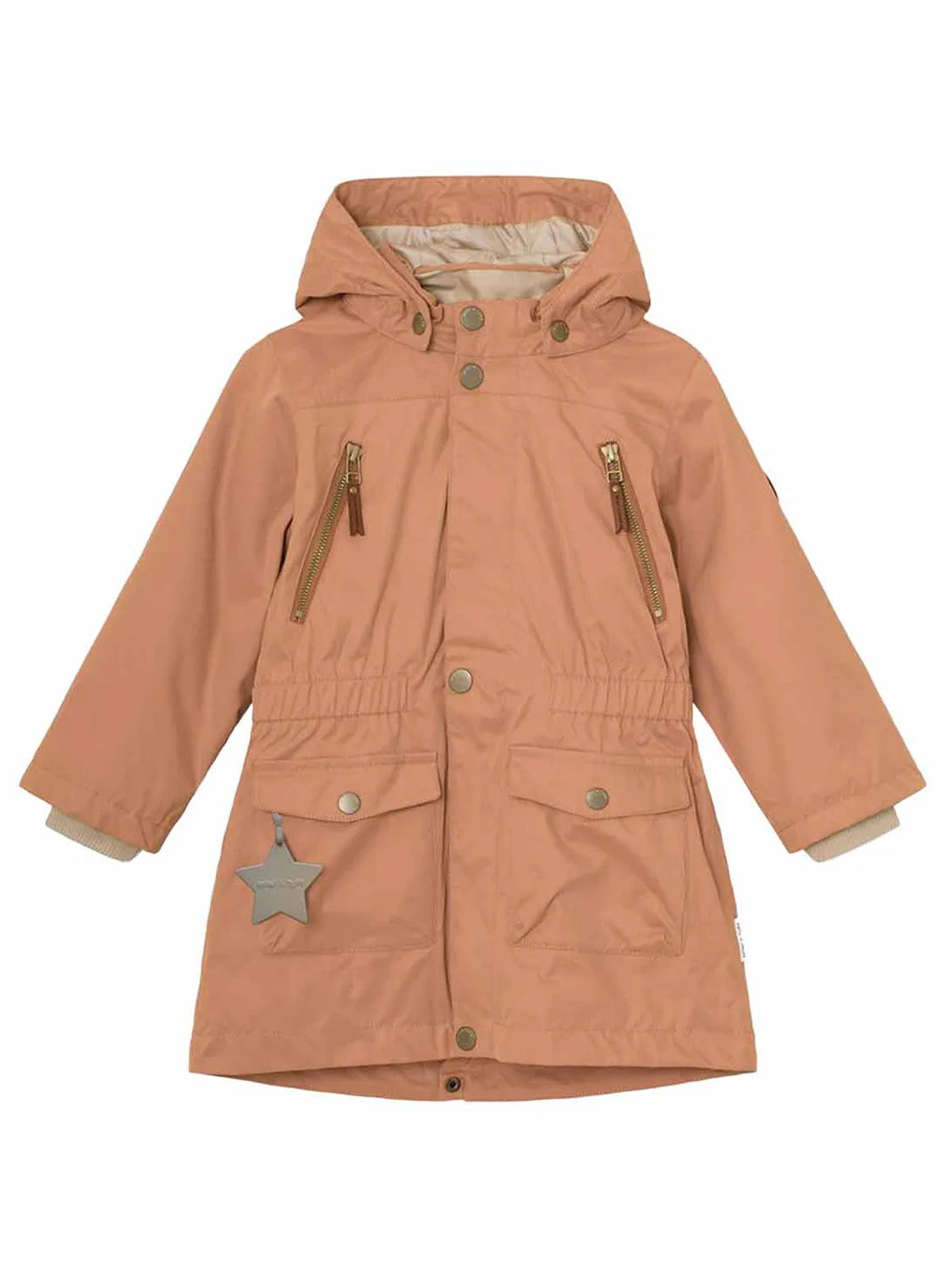Winterjacke Orange