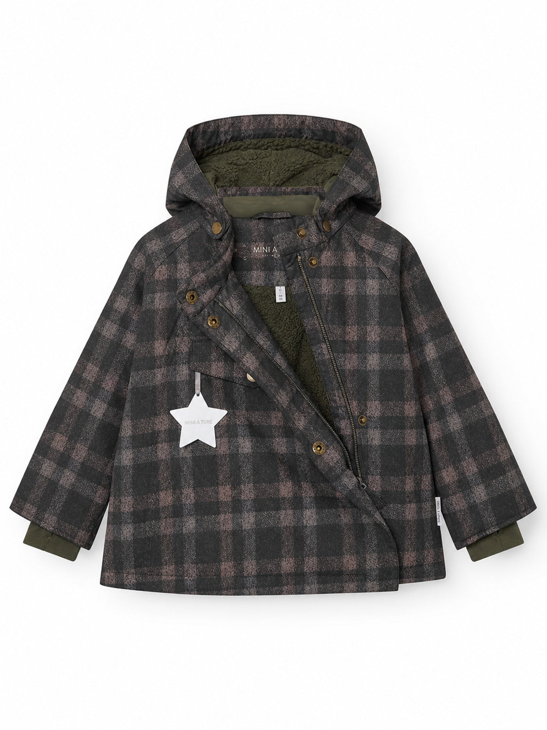 Winterjacke Braun