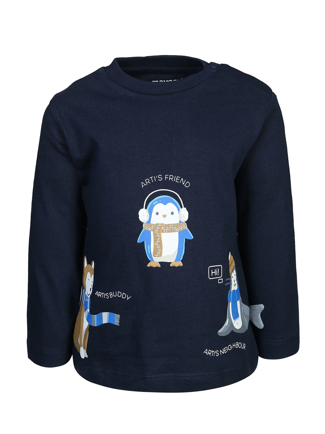 Longsleeve Marineblau