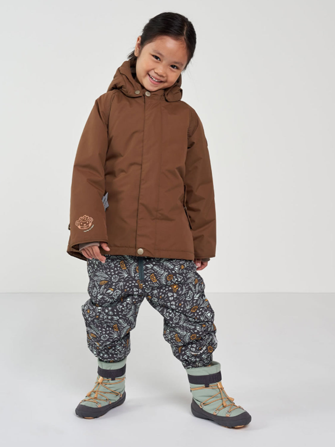 Winterjacke Braun