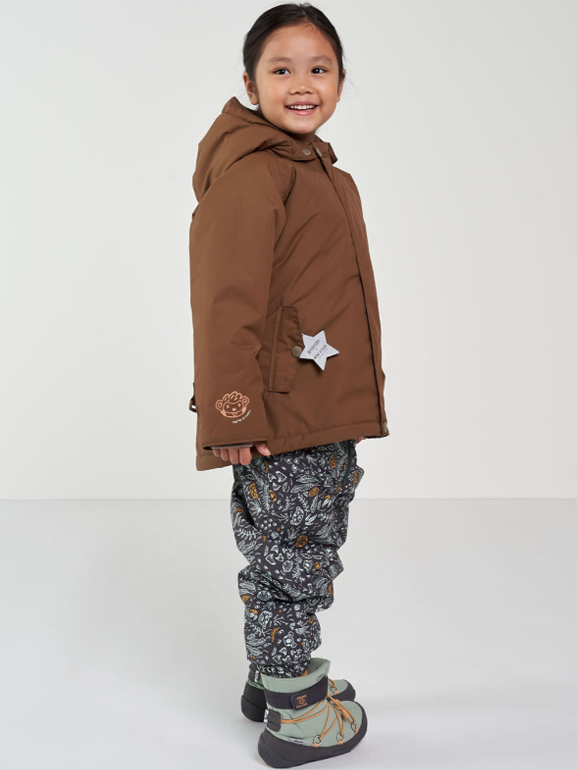 Winterjacke Braun