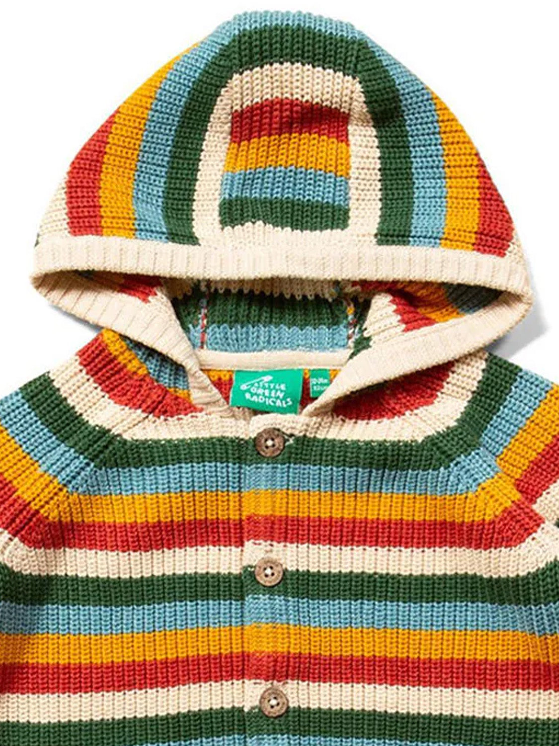 Strickjacke Mehrfarbig