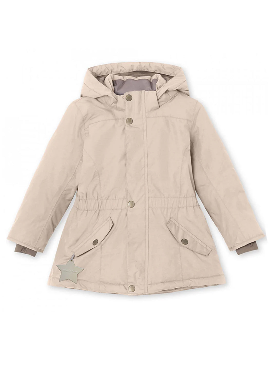 Winterjacke Beige