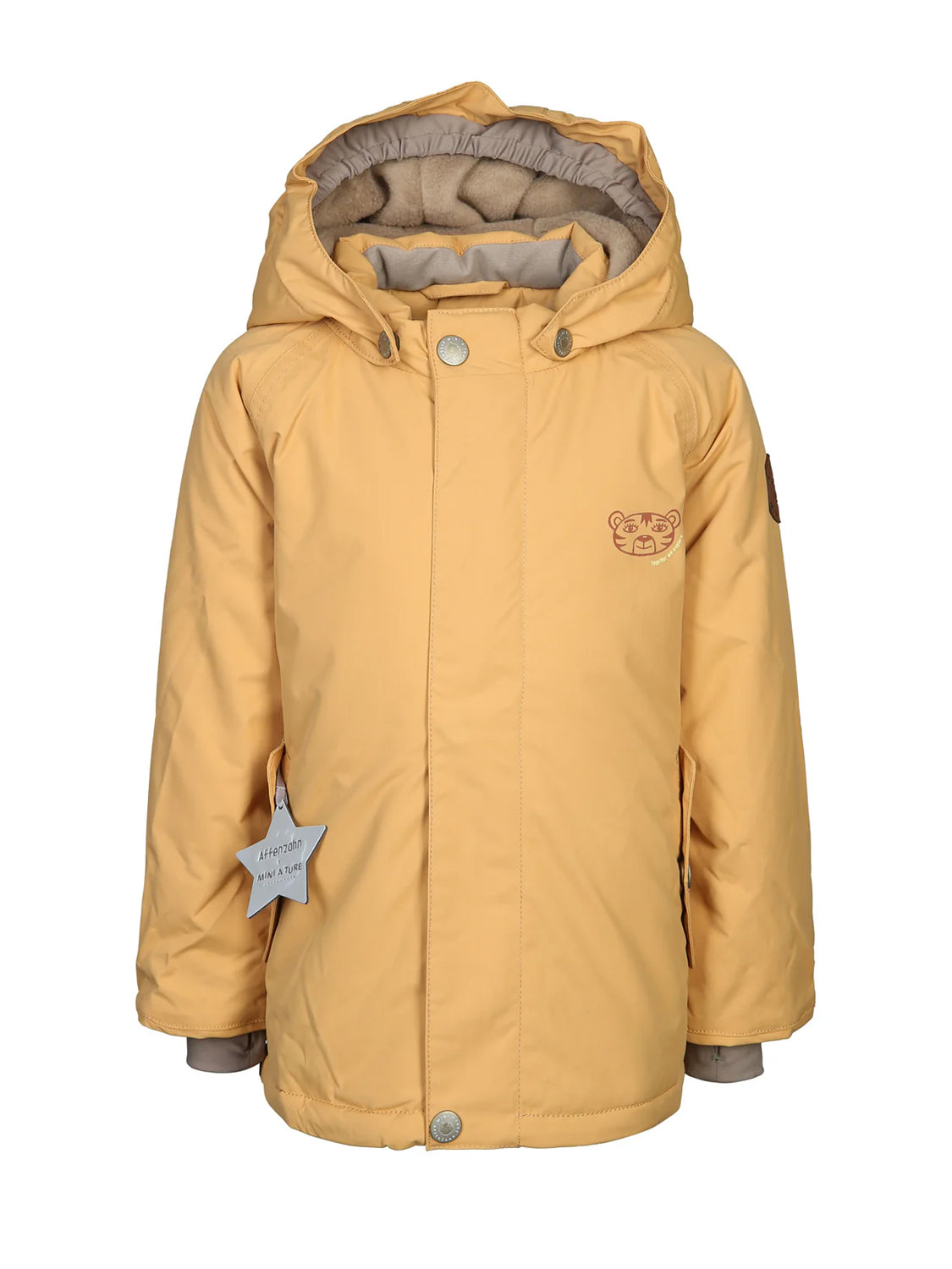 Winterjacke Gelb
