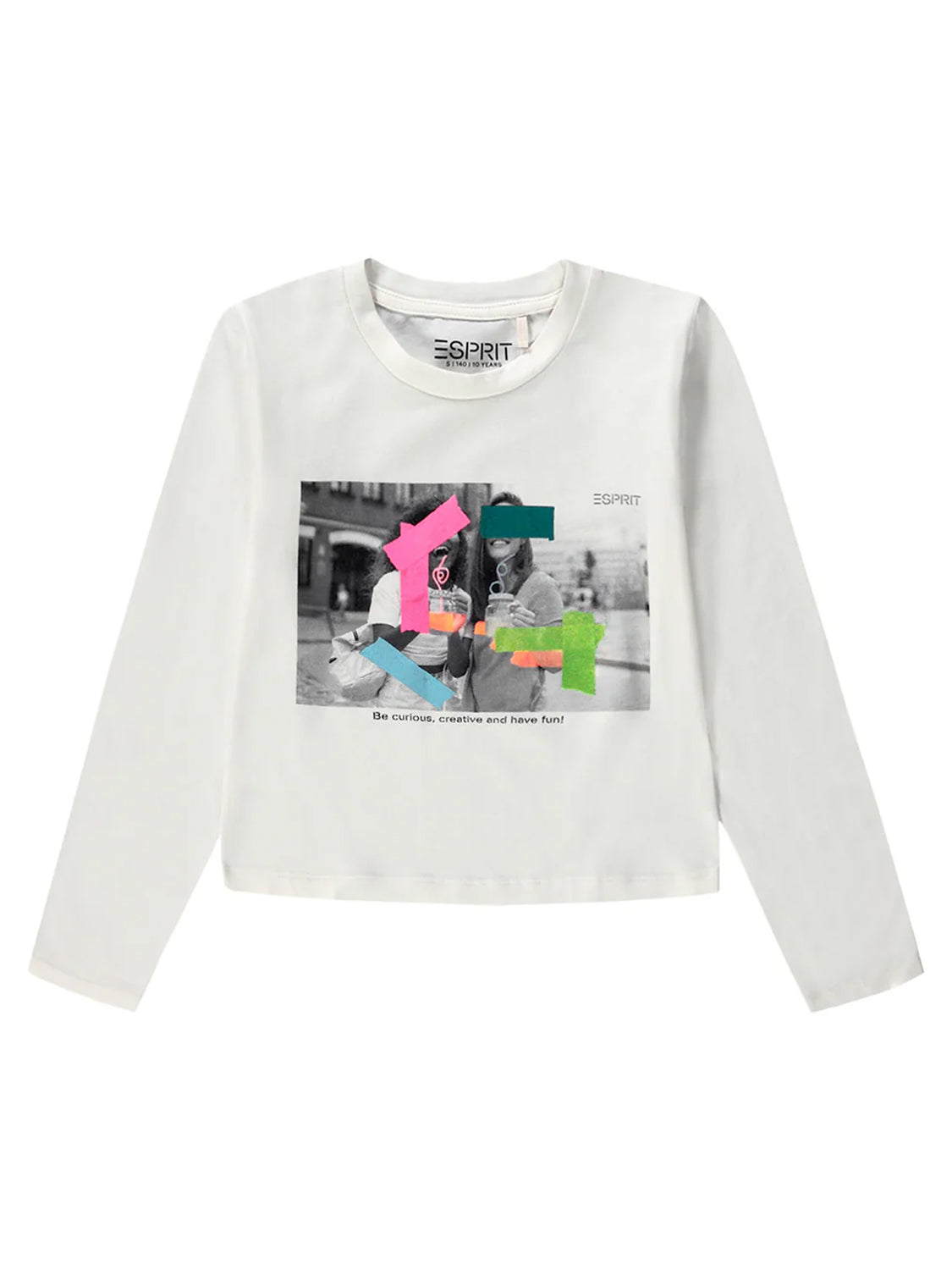 long-sleeve White