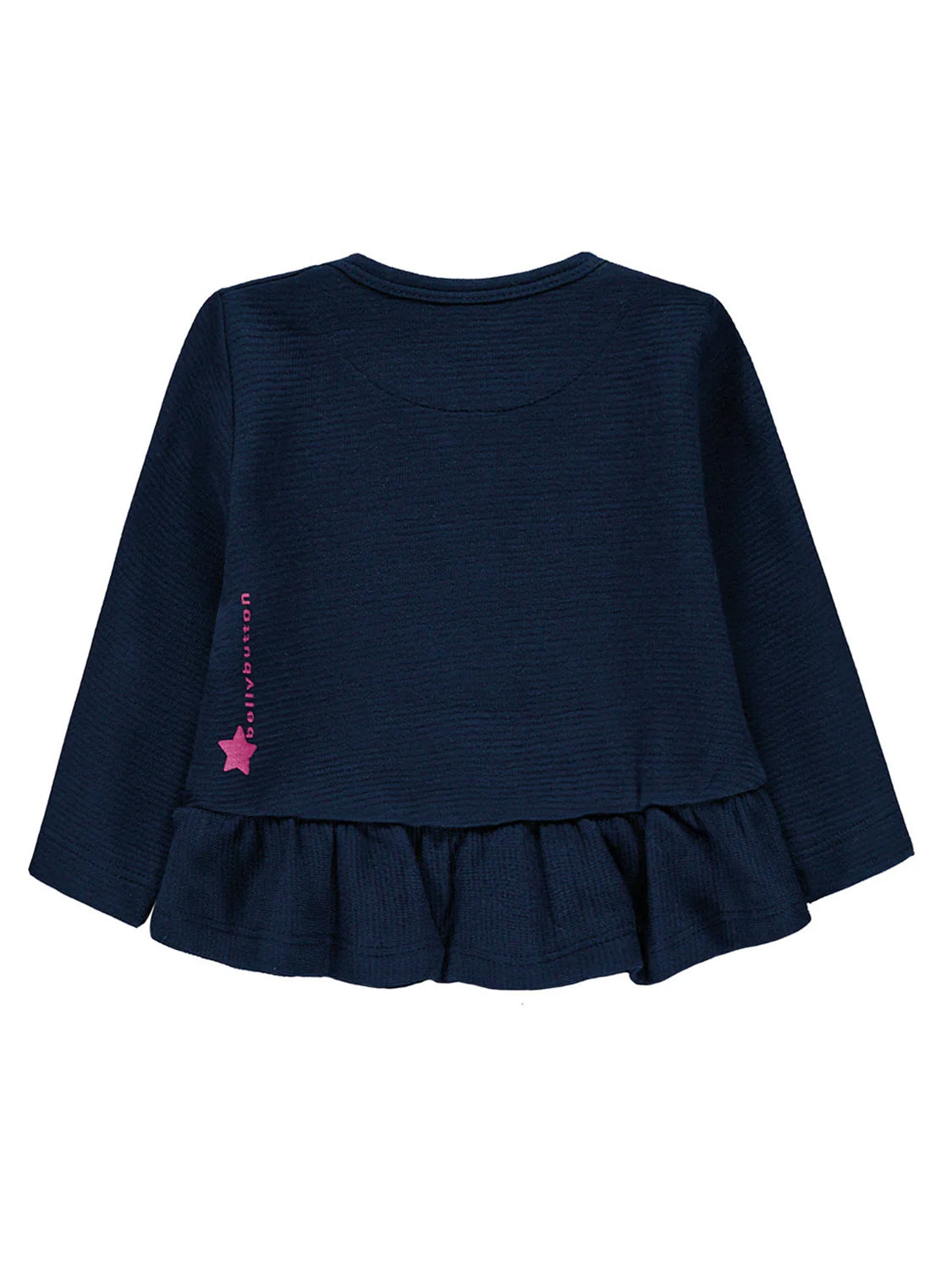 Sweatjacke Marineblau