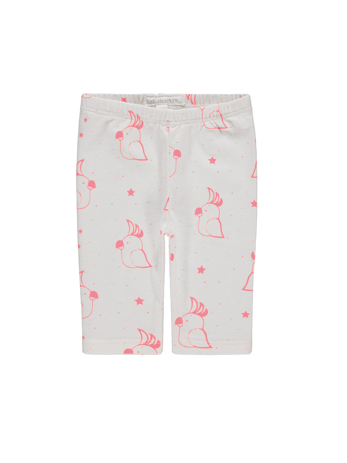 Baby Leggings – Weiß/Pink