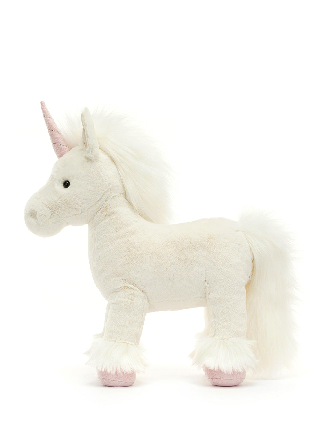 Jellycat Kids stuffed animal Isadora Unicorn White in White 3300002262-1.jpg | NICKIS.com