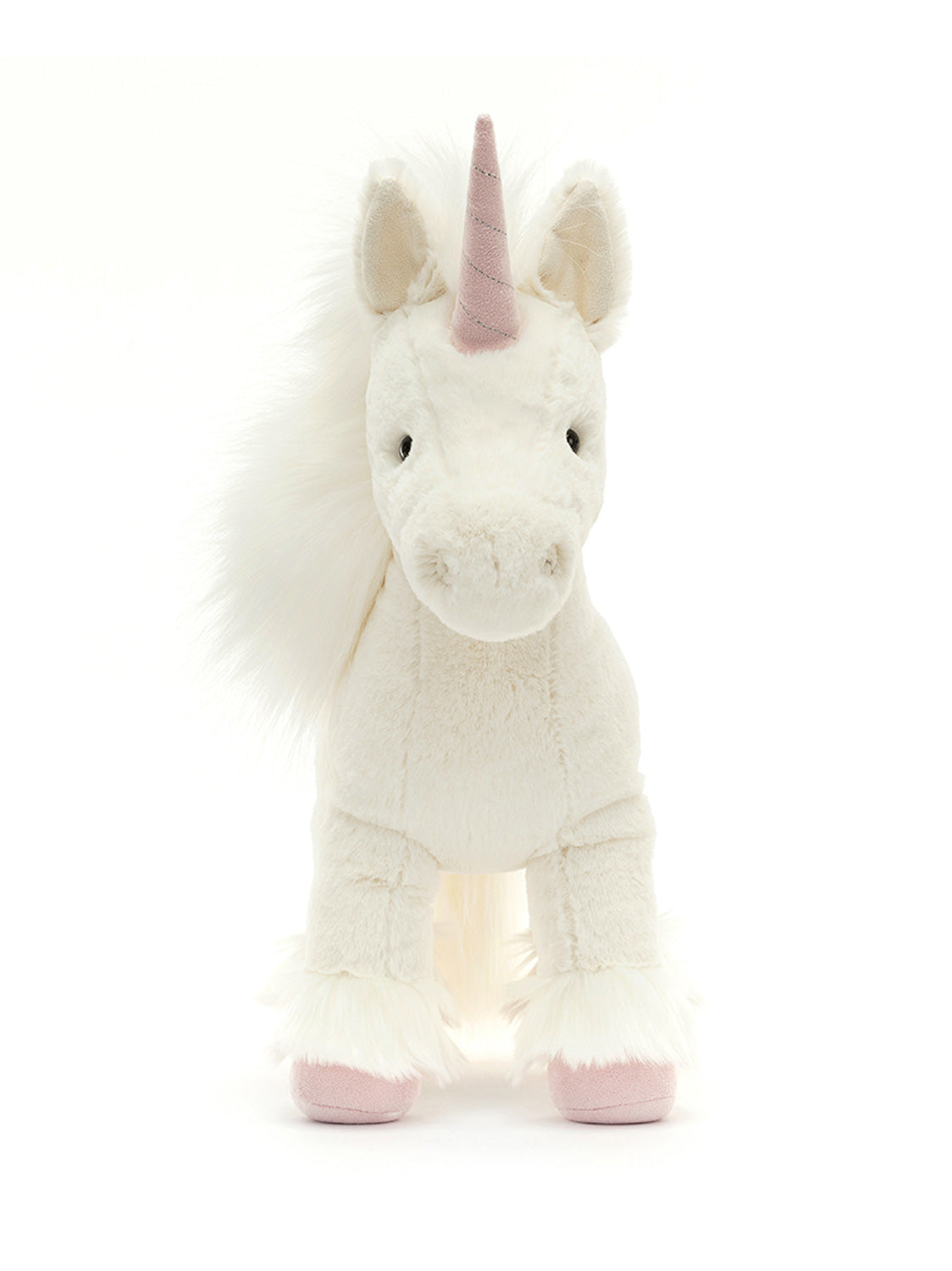 Jellycat Kids stuffed animal Isadora Unicorn White in White 3300002262-2.jpg | NICKIS.com