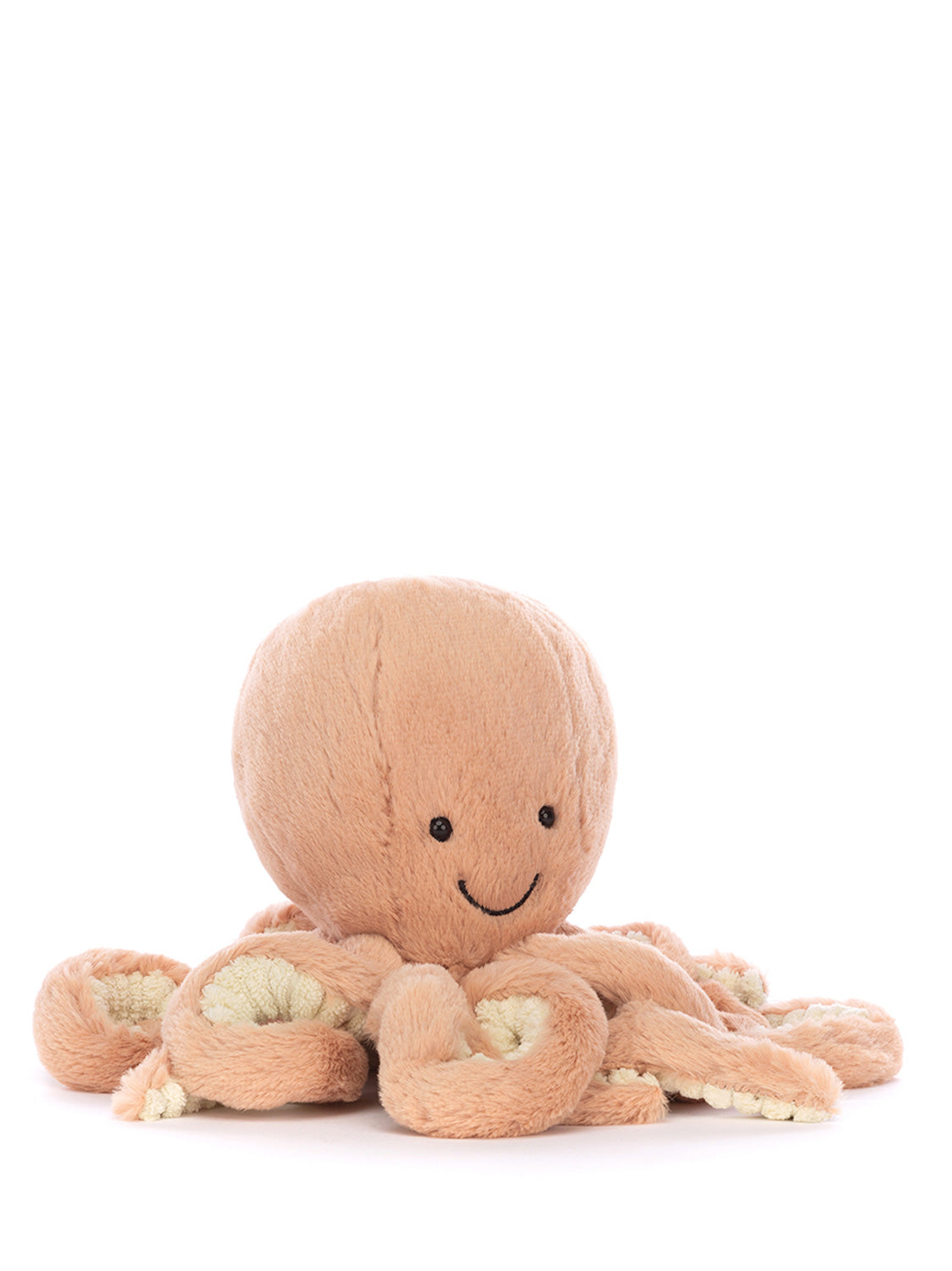 Jellycat Kids stuffed animal Odell Octopus Apricot in Apricot 3300002733-1.jpg | NICKIS.com