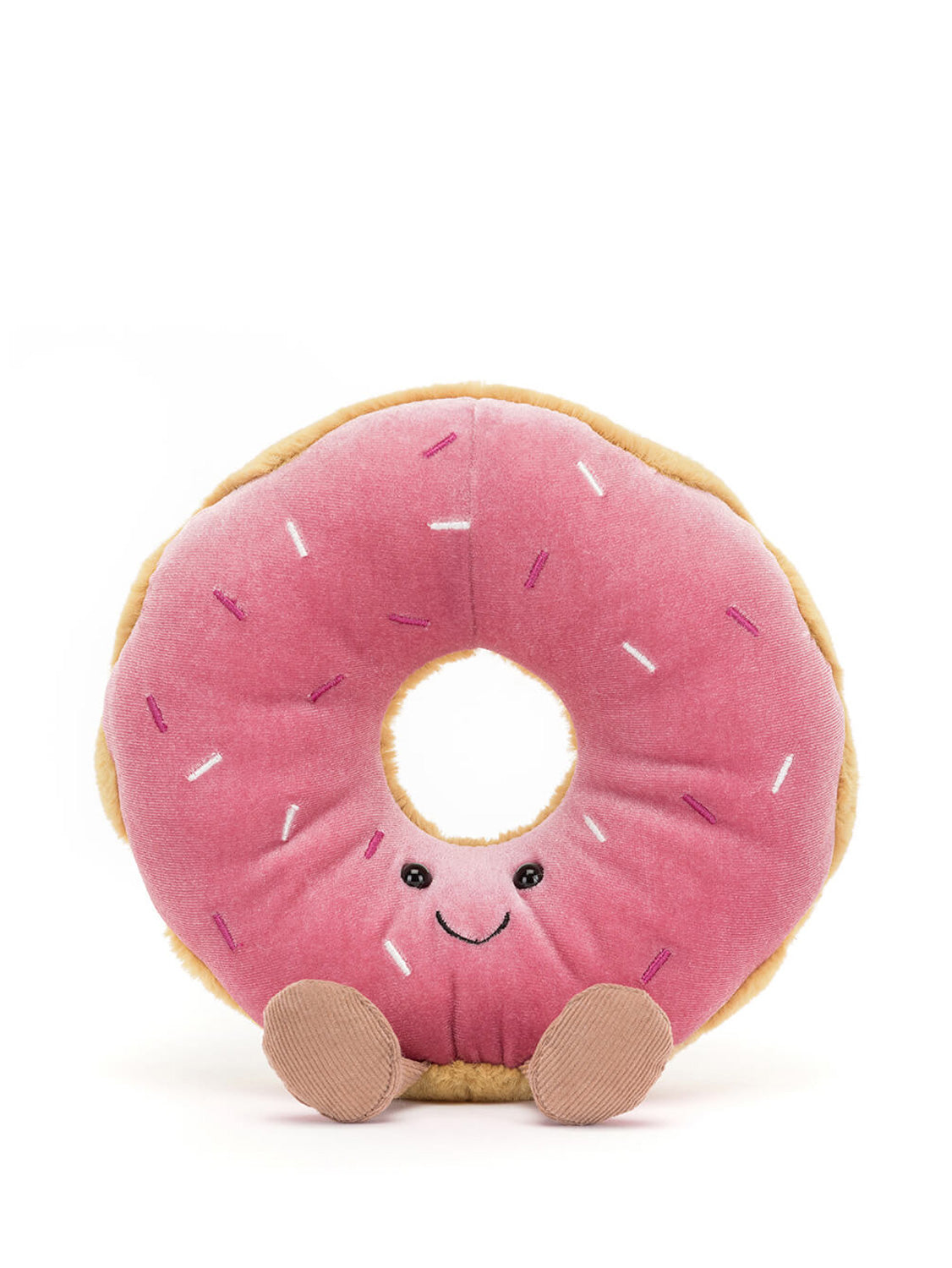 Jellycat Kids stuffed animal Amuseable Doughnut Fuchsia in Fuchsia 3300005062-1.jpg | NICKIS.com