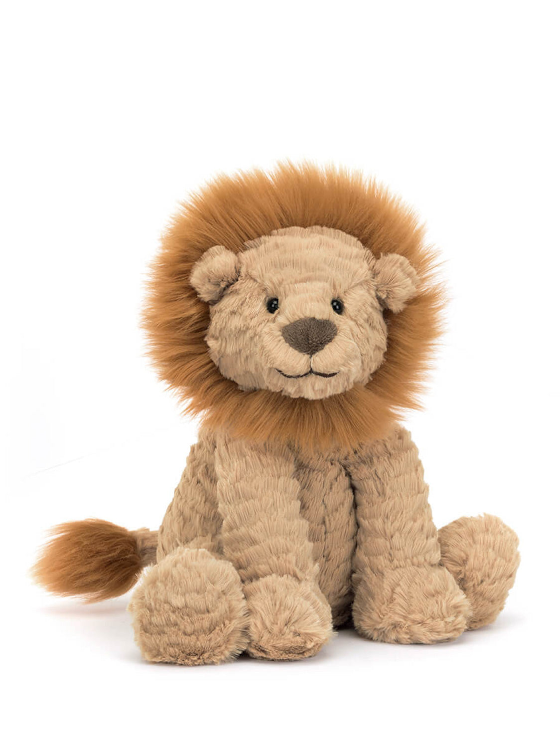 Jellycat Kids stuffed animal Fuddlewuddle Lion Brown in Brown 3300007493-1.jpg | NICKIS.com