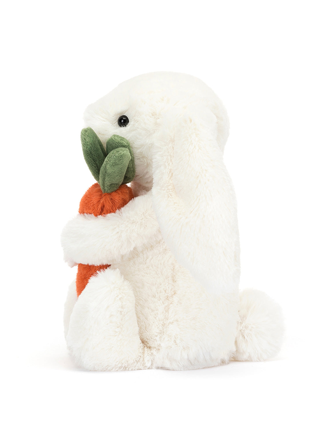 Jellycat Kids stuffed animal Bashful Carrot Bunny Little White in White 3300496767-2.jpg | NICKIS.com