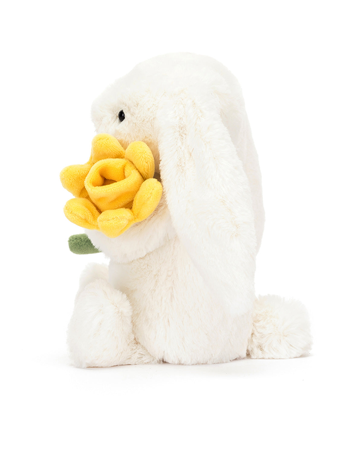 Jellycat Kids stuffed animal Bashful Daffodil Bunny Little White in White 3300933822-3.jpg | NICKIS.com